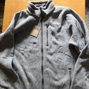 Patagonia Men's Better Sweater Fleece Jacket L Stonewash